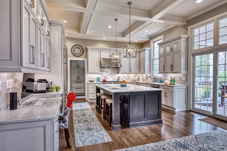 HSH Home Design-liner island kitchen designed by