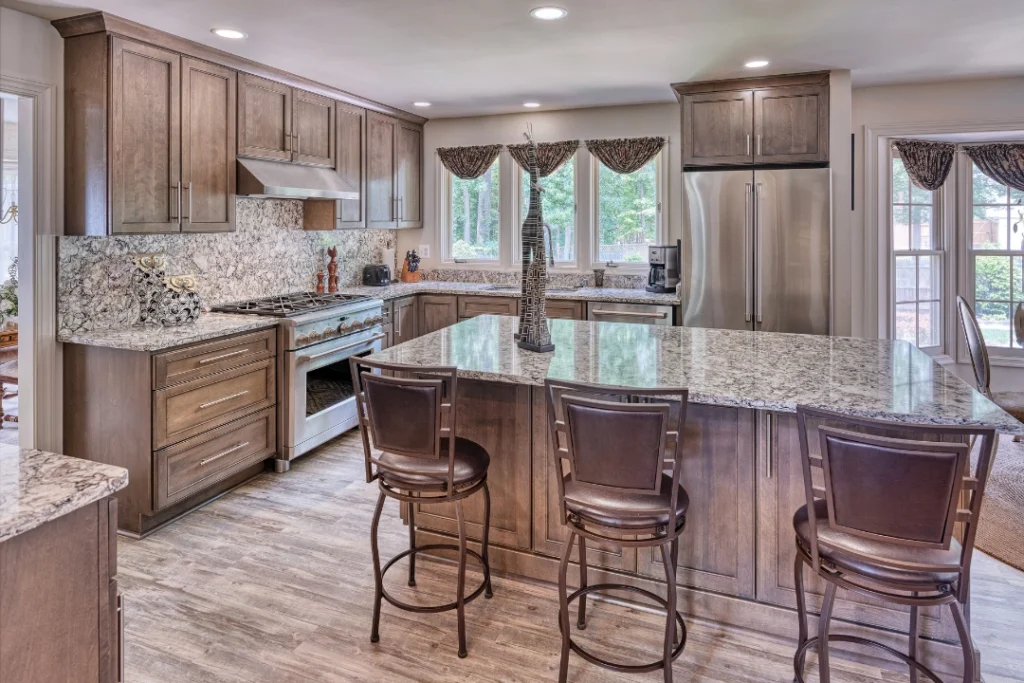 Premium-island-kitchen-by-HSH-Home-Design-Hardwood and Engineered Wood Flooring