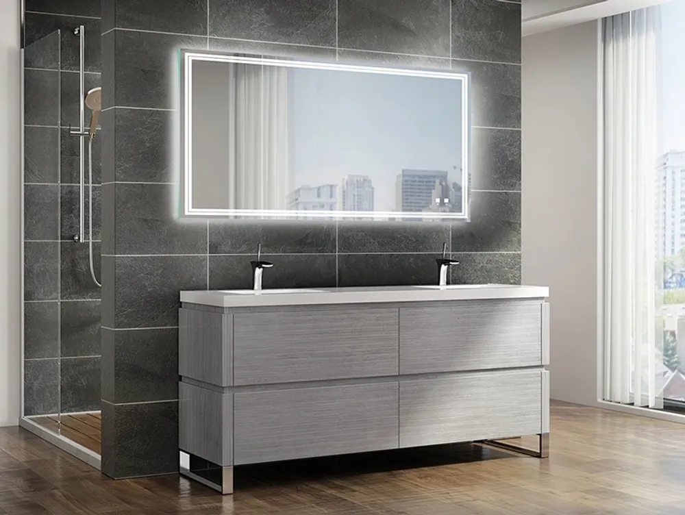 Madeli Bathroom cabinets at Hsh Design Inc