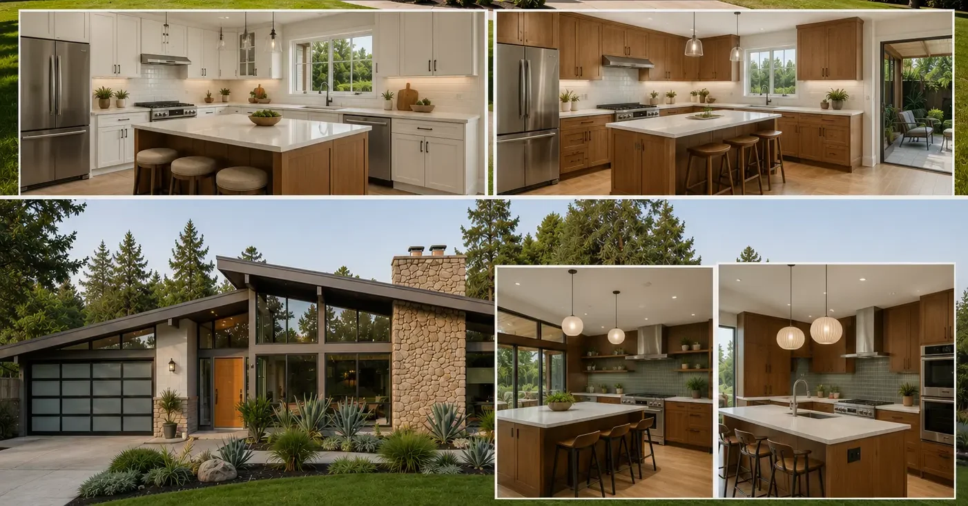 Ranch and Mild Century Homes