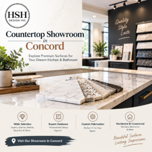How to Choose the Right Countertop: A Guide to Visiting a Countertop Showroom in Concord